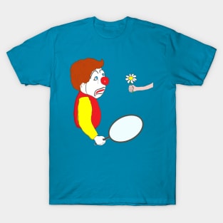 The Clown and the Flower T-Shirt